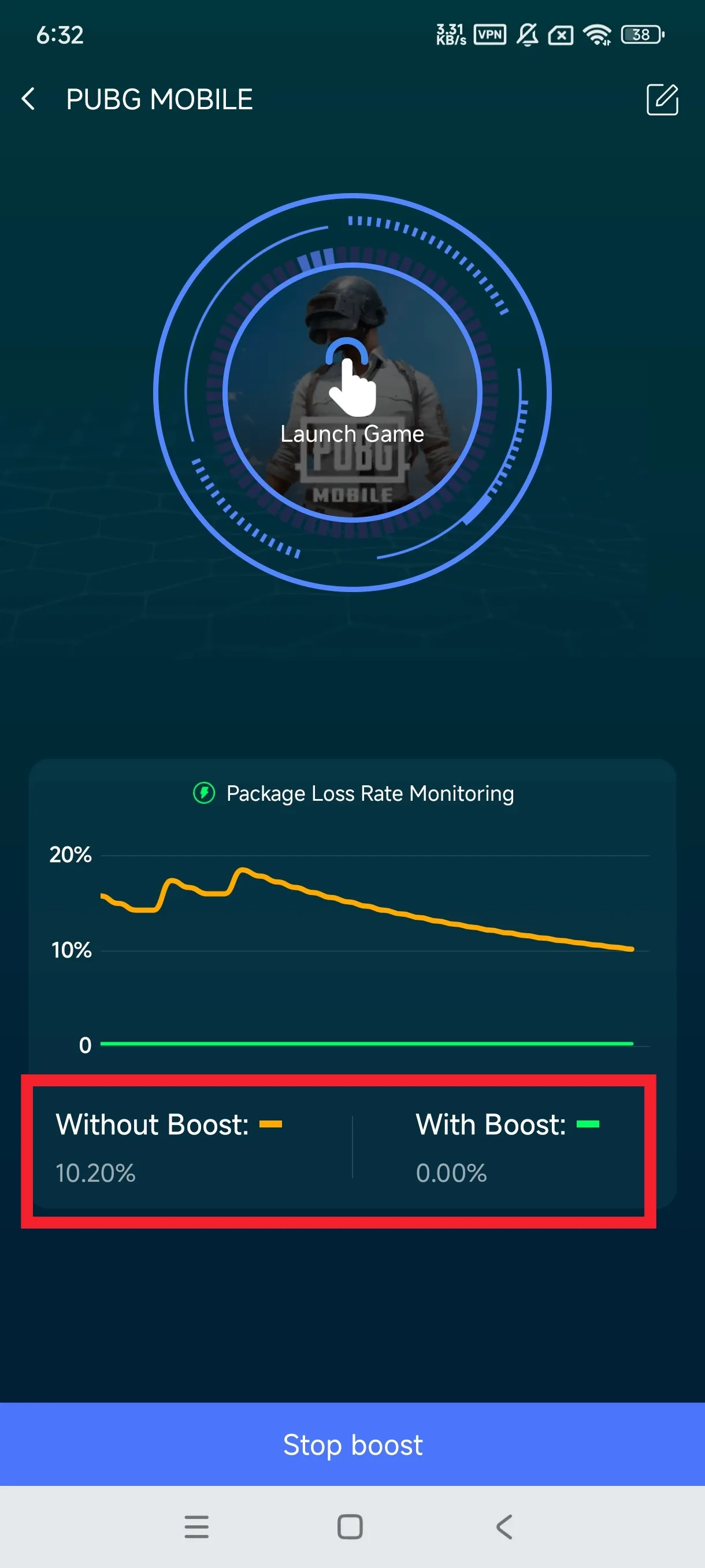 The game acceleration effect is significantly improved.